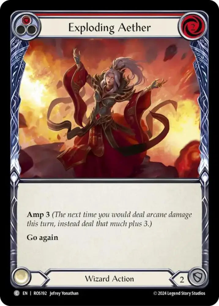 Exploding Aether (Red) [Rosetta] - Flesh And Blood Single