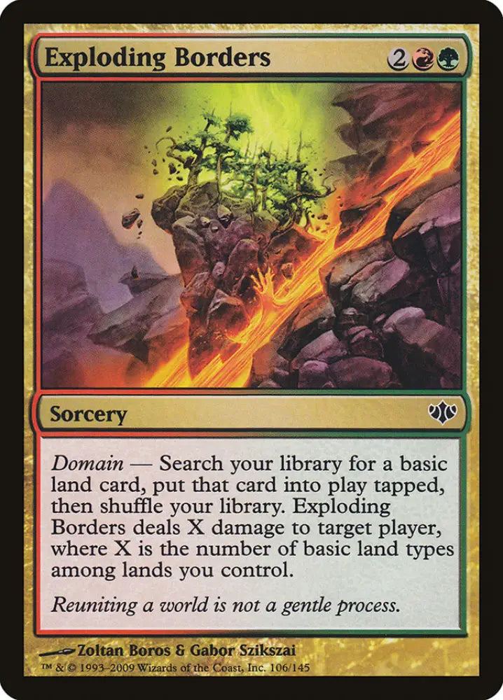 Exploding Borders [Conflux] - MTG Single