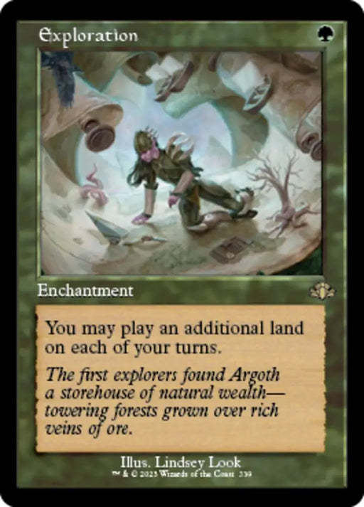 Exploration (Retro) [Dominaria Remastered] - MTG Single