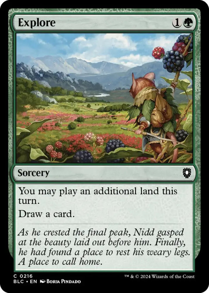 Explore [Bloomburrow Commander] - MTG Single