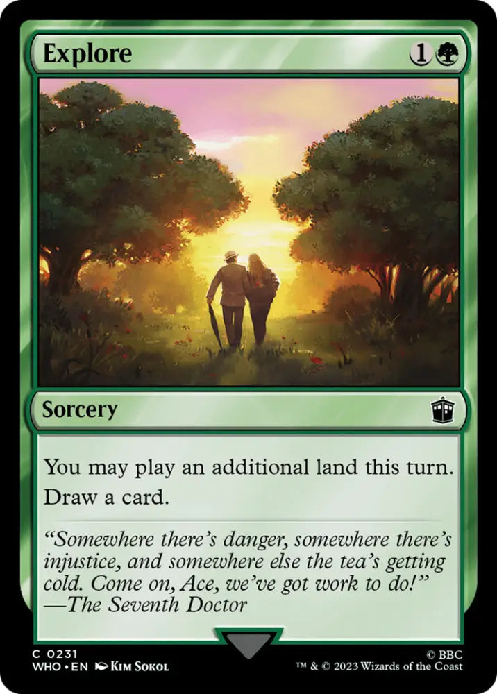 Explore [Doctor Who] - MTG Single