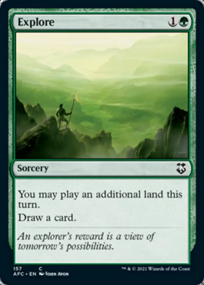 Explore [Dungeons & Dragons: Adventures in the Forgotten Realms Commander] - MTG Single