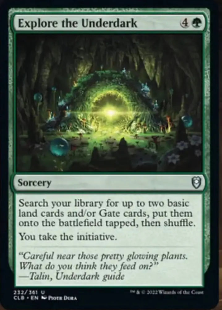 Explore the Underdark [Commander Legends: Battle for Baldur’s Gate] - MTG Single