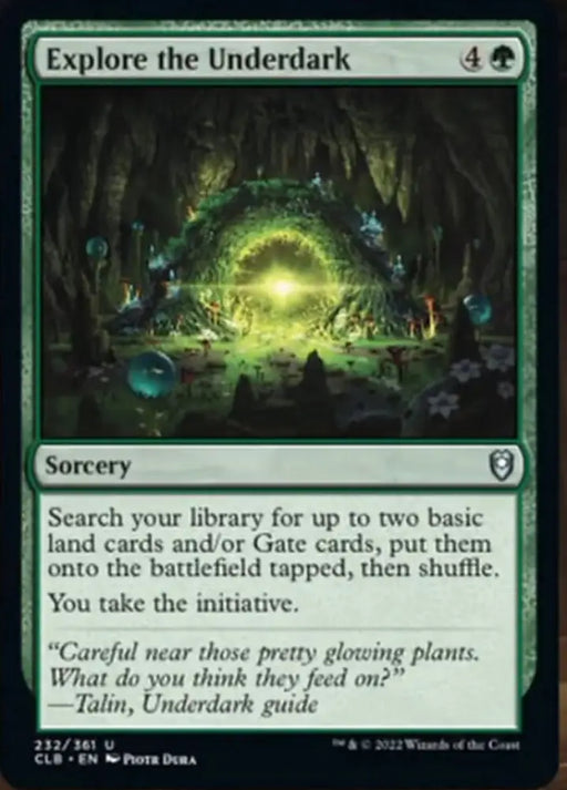Explore the Underdark [Commander Legends: Battle for Baldur’s Gate] - MTG Single
