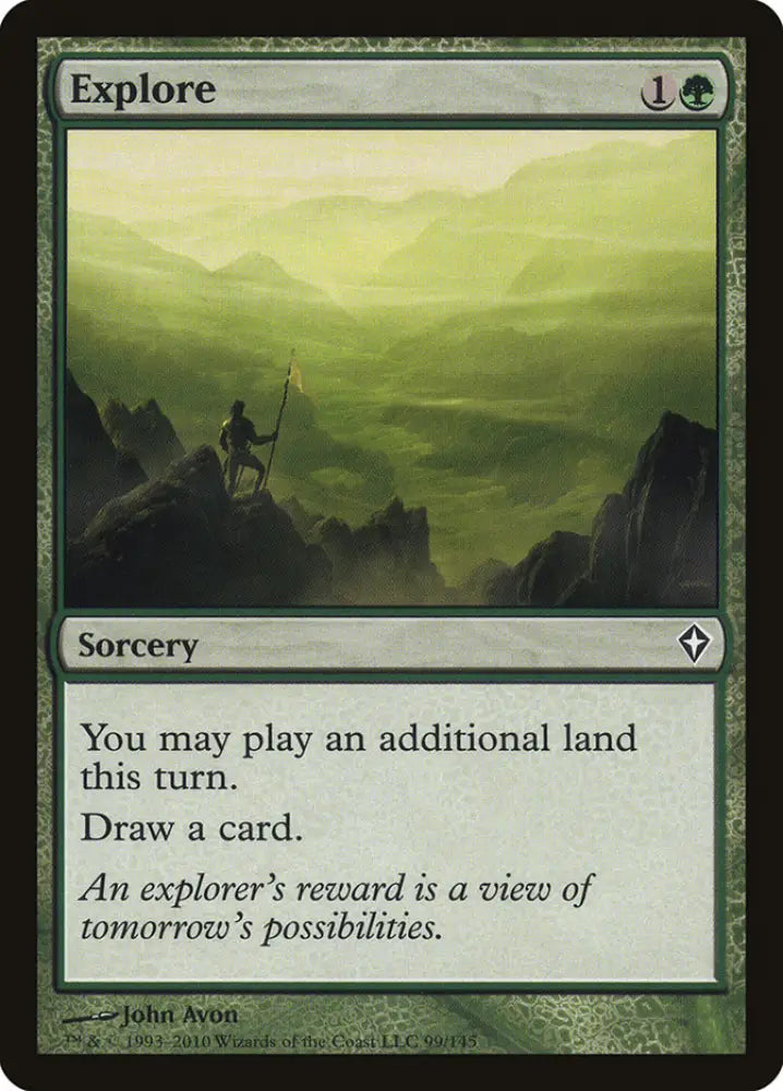 Explore [Worldwake] - MTG Single