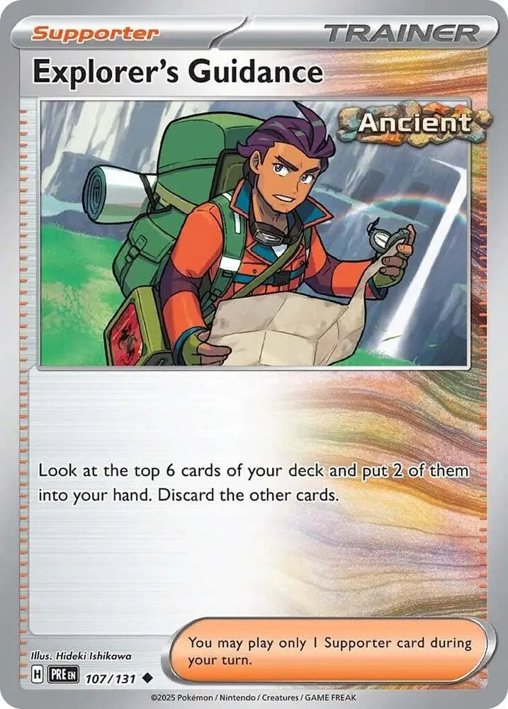 Explorer’s Guidance (107/131) [Scarlet & Violet: Prismatic Evolutions] - Pokemon Single