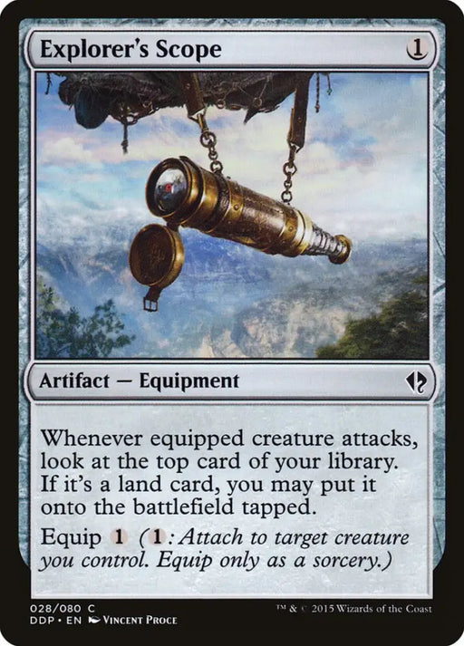 Explorer’s Scope [Duel Decks: Zendikar vs. Eldrazi] - MTG Single