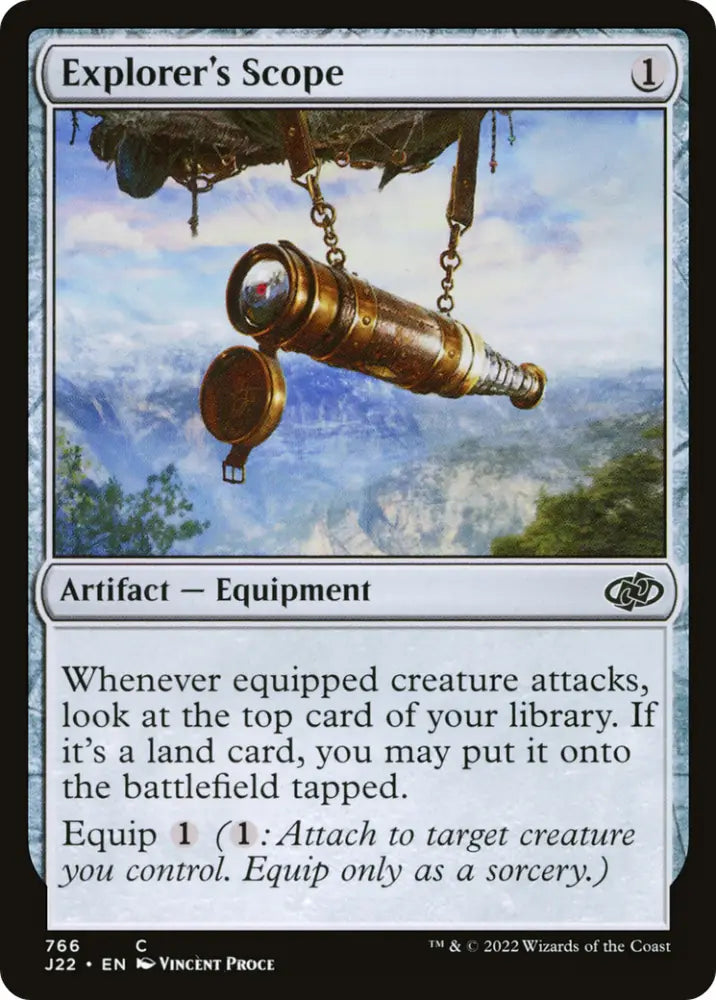 Explorer’s Scope [Jumpstart 2022] - MTG Single