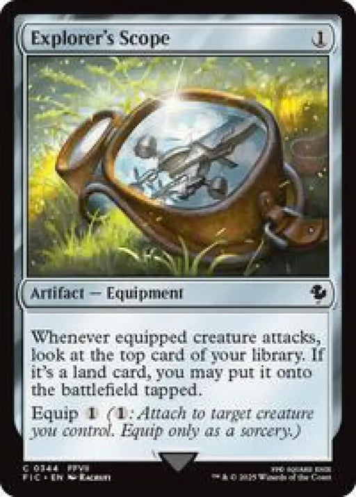 Explorer's Scope (Surge Foil) (344) [Final Fantasy Commander]
