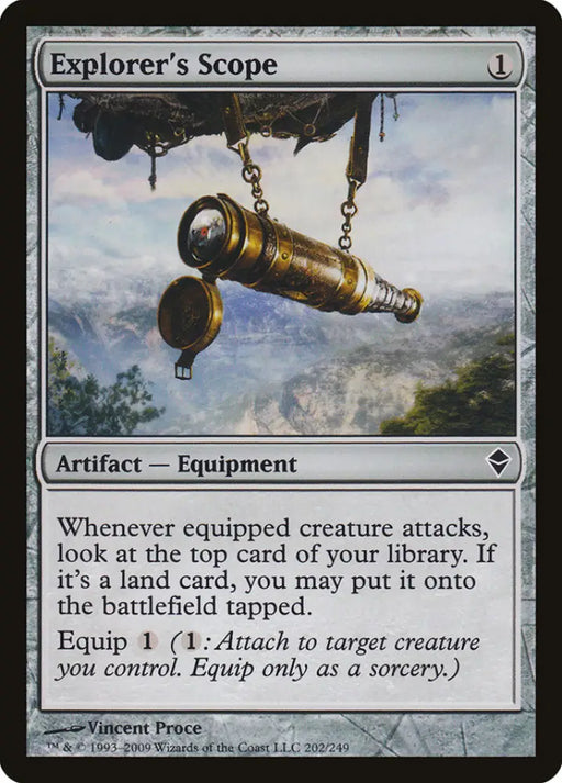 Explorer’s Scope [Zendikar] - MTG Single