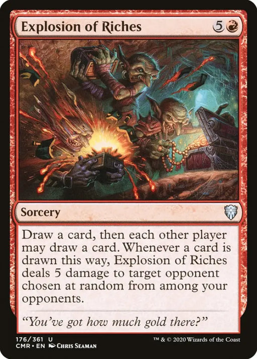 Explosion of Riches [Commander Legends] - MTG Single