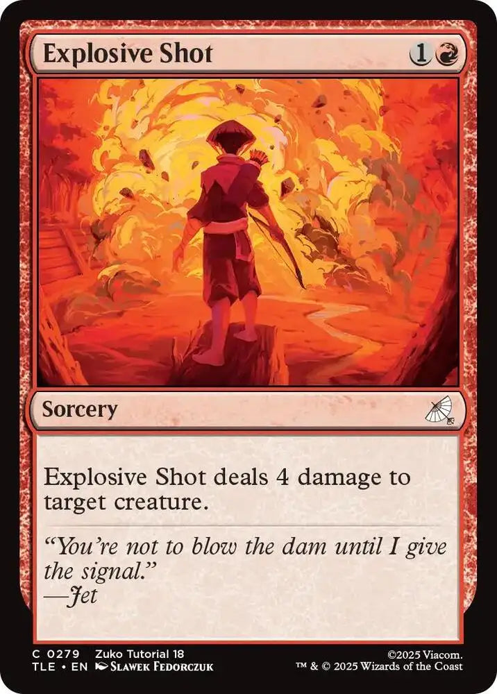Explosive Shot (0279) [Avatar: The Last Airbender: Eternal-Legal]