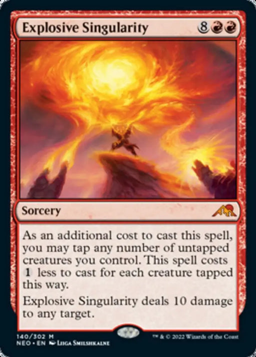 Explosive Singularity [Kamigawa: Neon Dynasty] - MTG Single