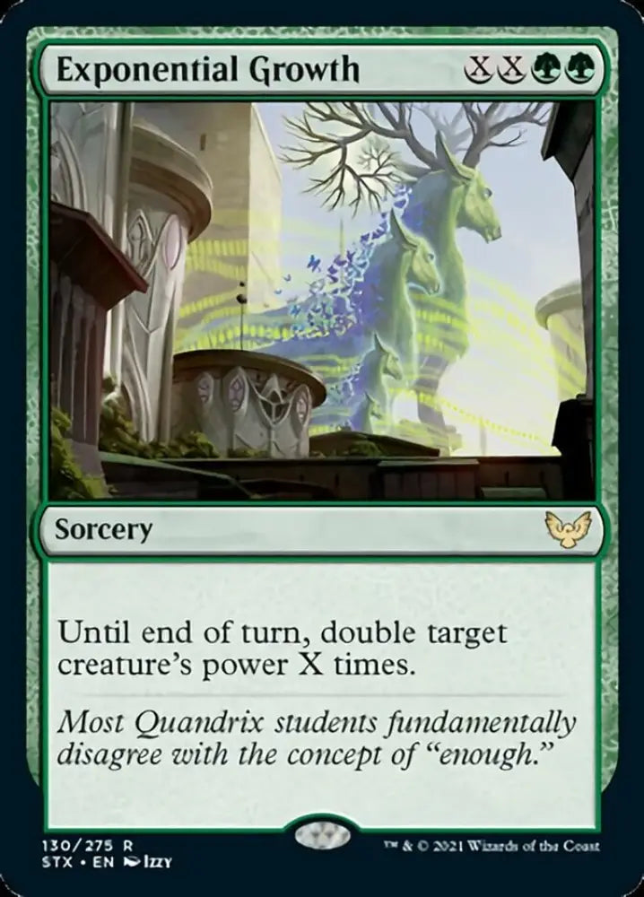 Exponential Growth [Strixhaven: School of Mages] - MTG Single