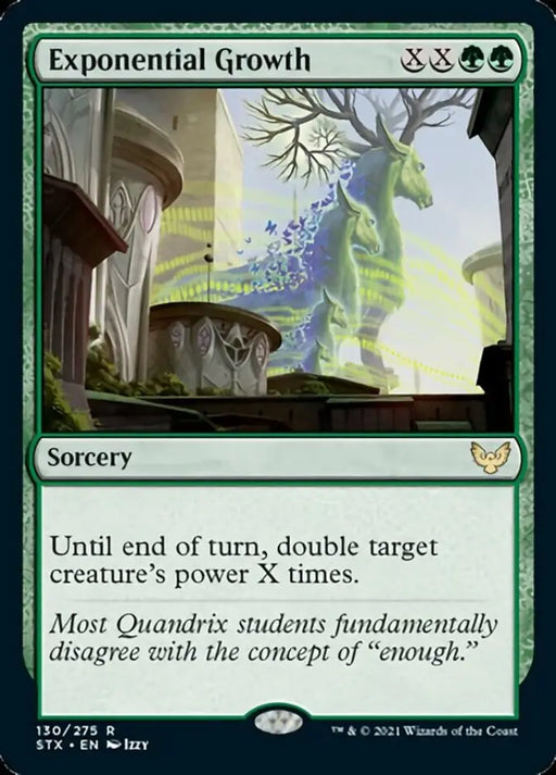 Exponential Growth [Strixhaven: School of Mages] - MTG Single