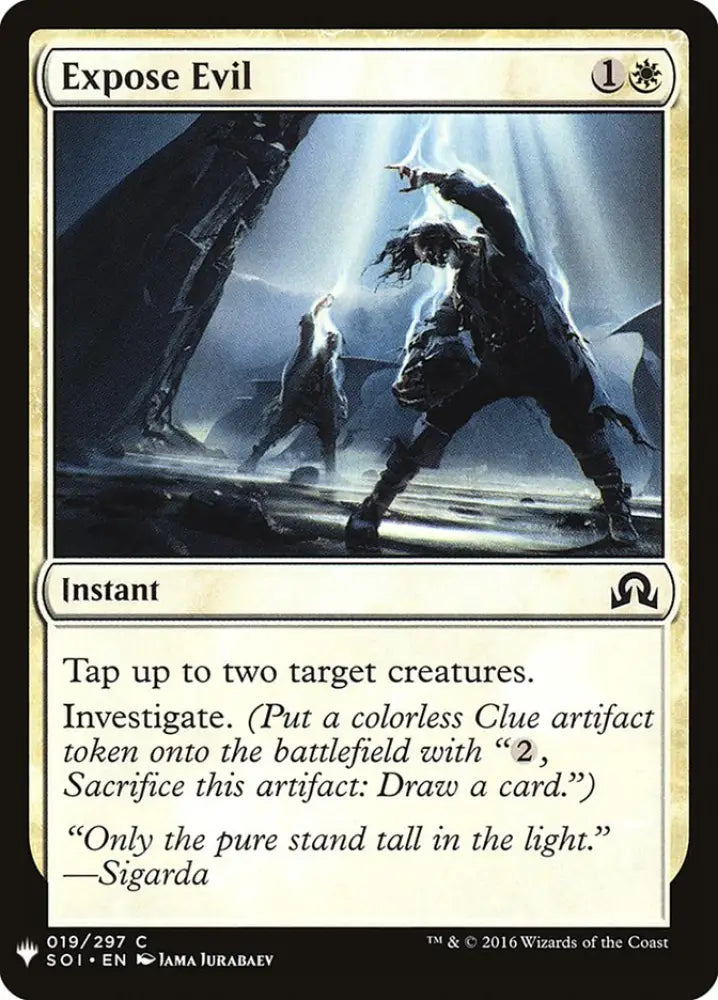 Expose Evil [Mystery Booster] - MTG Single