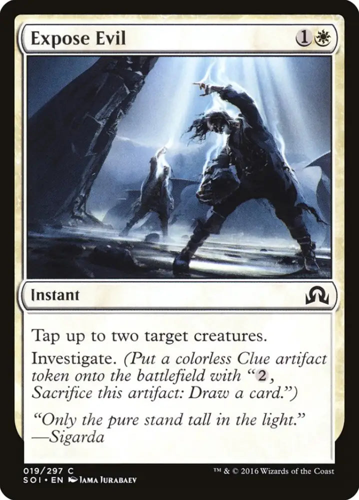 Expose Evil [Shadows over Innistrad] - MTG Single