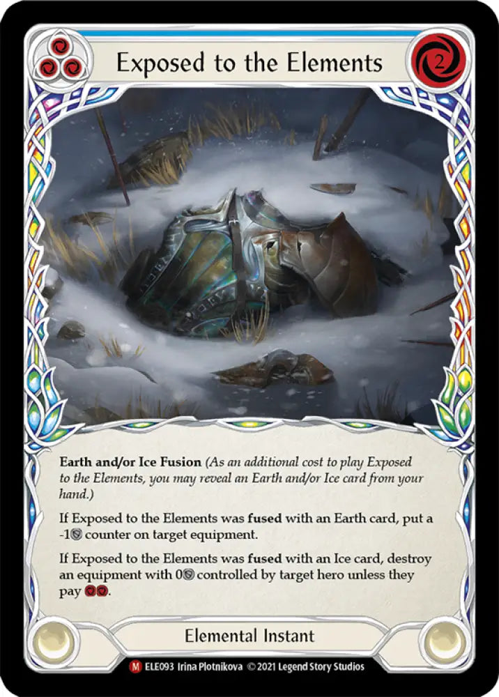Exposed to the Elements [Tales of Aria 1st Edition] 1st Edition Normal - Flesh And Blood Single