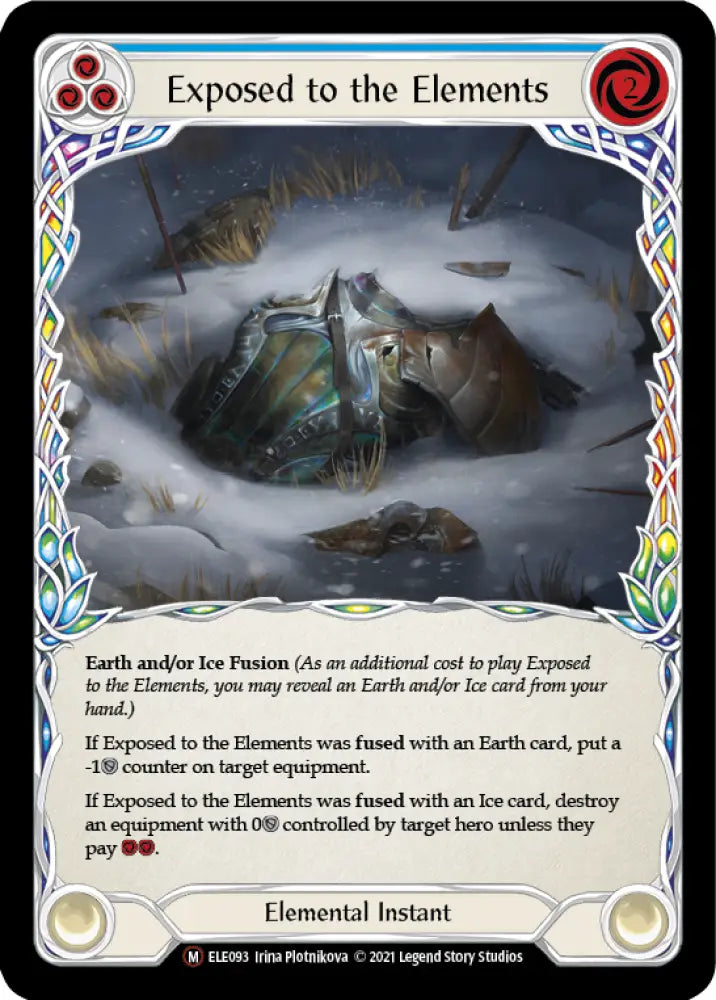 Exposed to the Elements [Tales of Aria Unlimited] Unlimited Rainbow Foil - Flesh And Blood Single