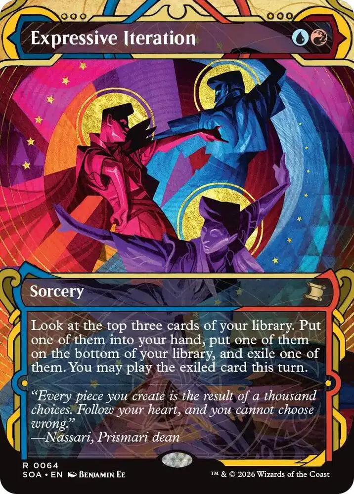 Expressive Iteration (64) [Secrets of Strixhaven: Mystical Archive]