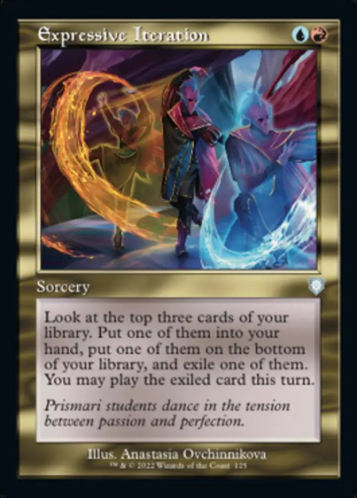 Expressive Iteration (Retro) [The Brothers’ War Commander] - MTG Single