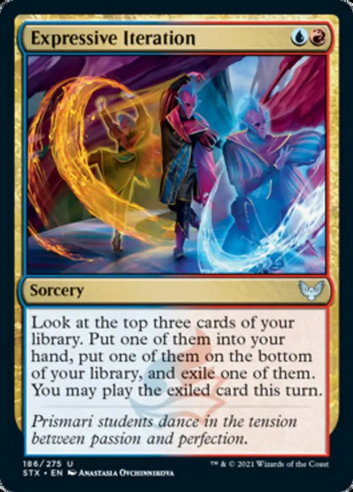 Expressive Iteration [Strixhaven: School of Mages] - MTG Single