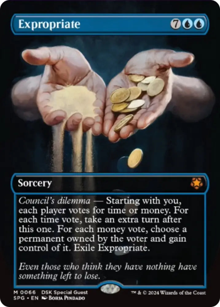 Expropriate (Borderless) [Duskmourn: House of Horror Special Guests] - MTG Single