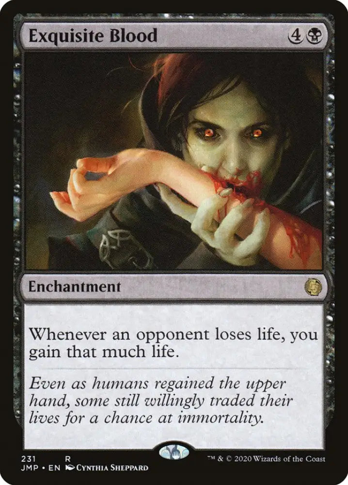 Exquisite Blood [Jumpstart] - MTG Single
