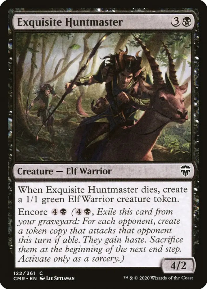 Exquisite Huntmaster [Commander Legends] - MTG Single