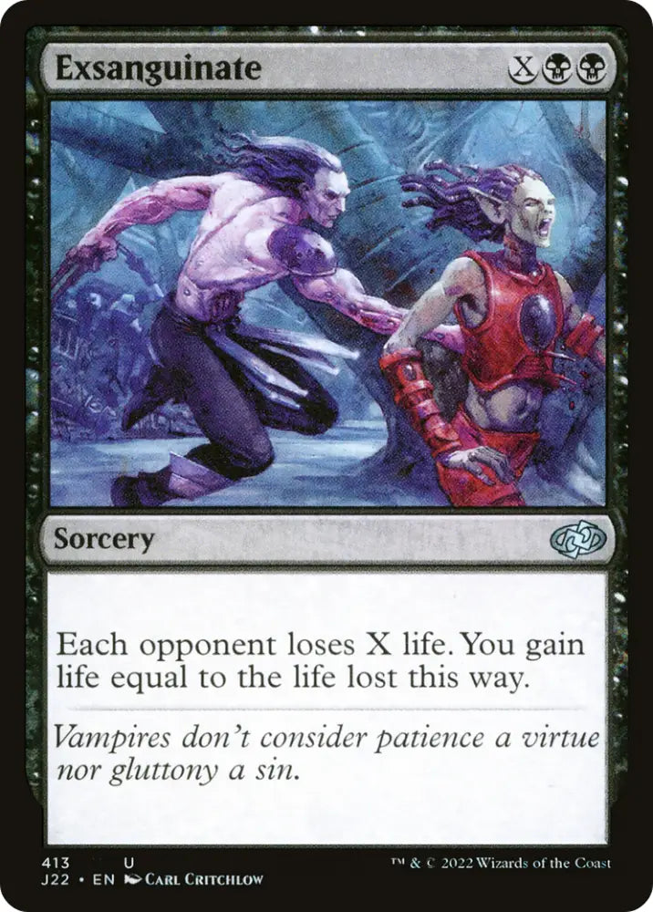 Exsanguinate [Jumpstart 2022] - MTG Single