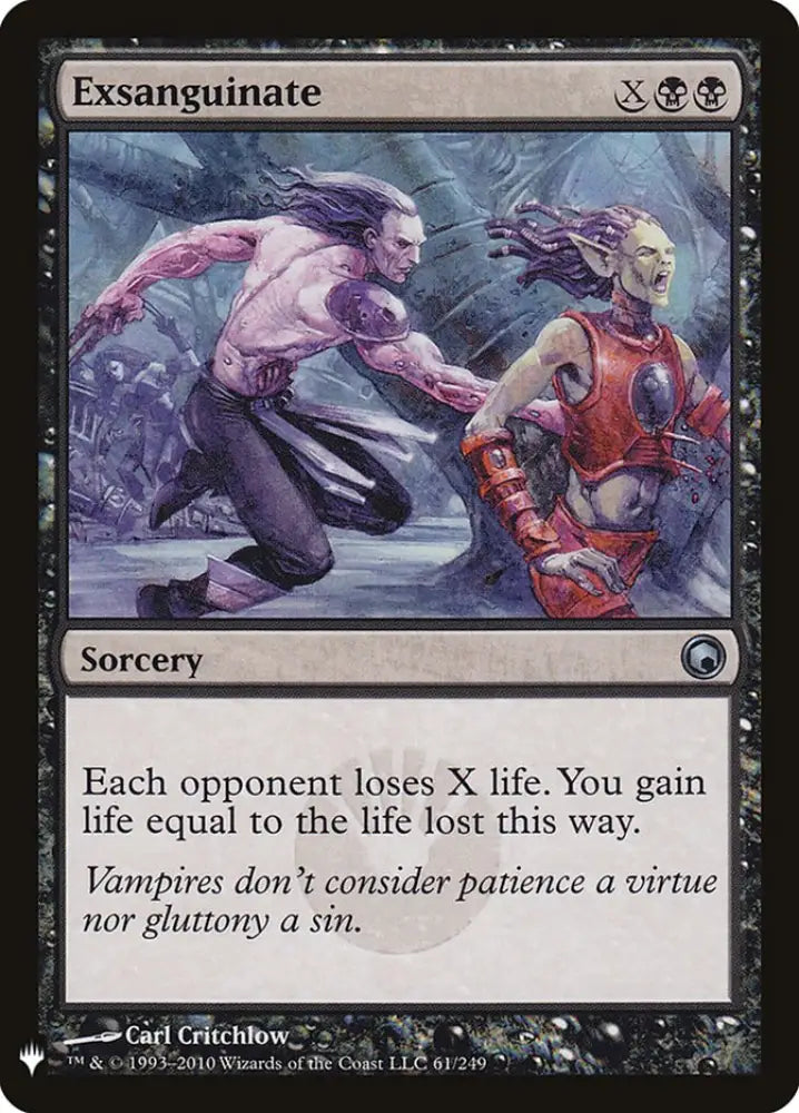 Exsanguinate [Mystery Booster] - MTG Single