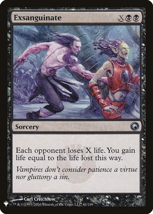 Exsanguinate [Mystery Booster] - MTG Single