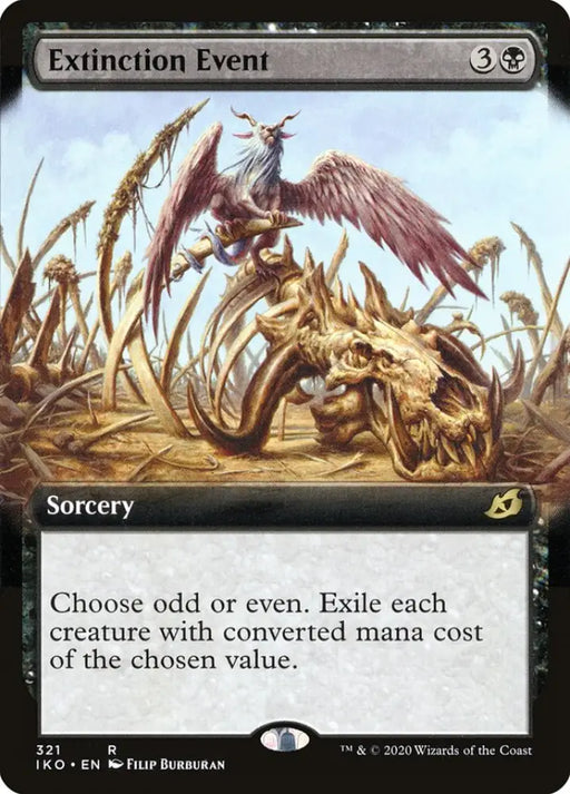 Extinction Event (Extended Art) [Ikoria: Lair of Behemoths] - MTG Single