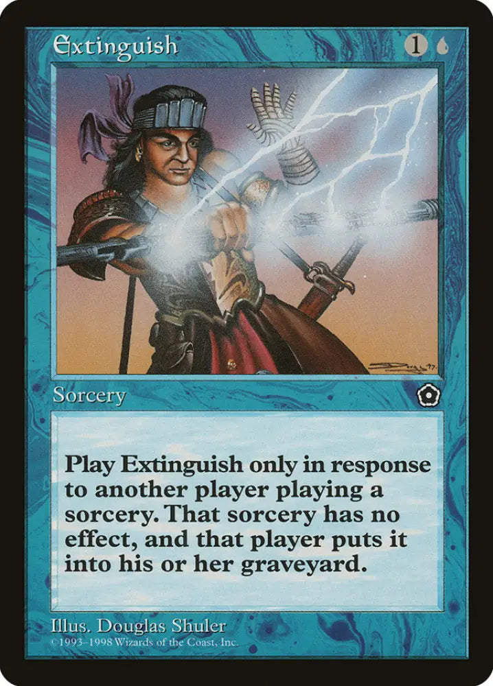 Extinguish [Portal Second Age] - MTG Single