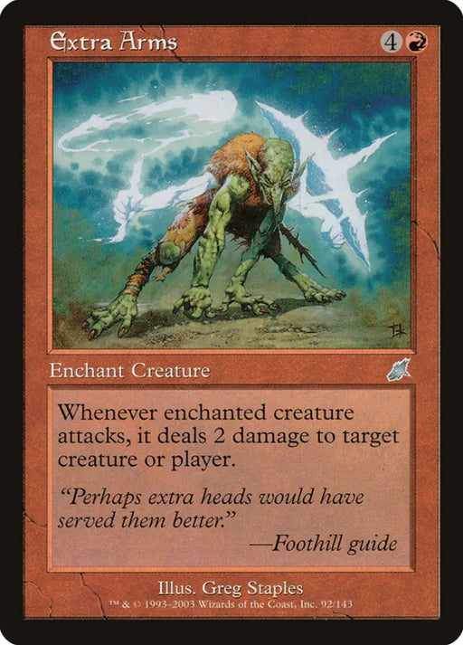 Extra Arms [Scourge] - MTG Single