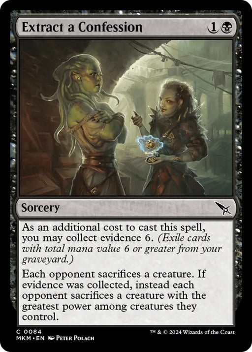 Extract a Confession [Murders at Karlov Manor] - MTG Single