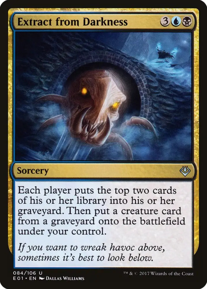 Extract from Darkness [Archenemy: Nicol Bolas] - MTG Single