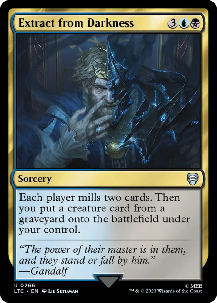 Extract from Darkness [The Lord of the Rings: Tales of Middle-Earth Commander] - MTG Single