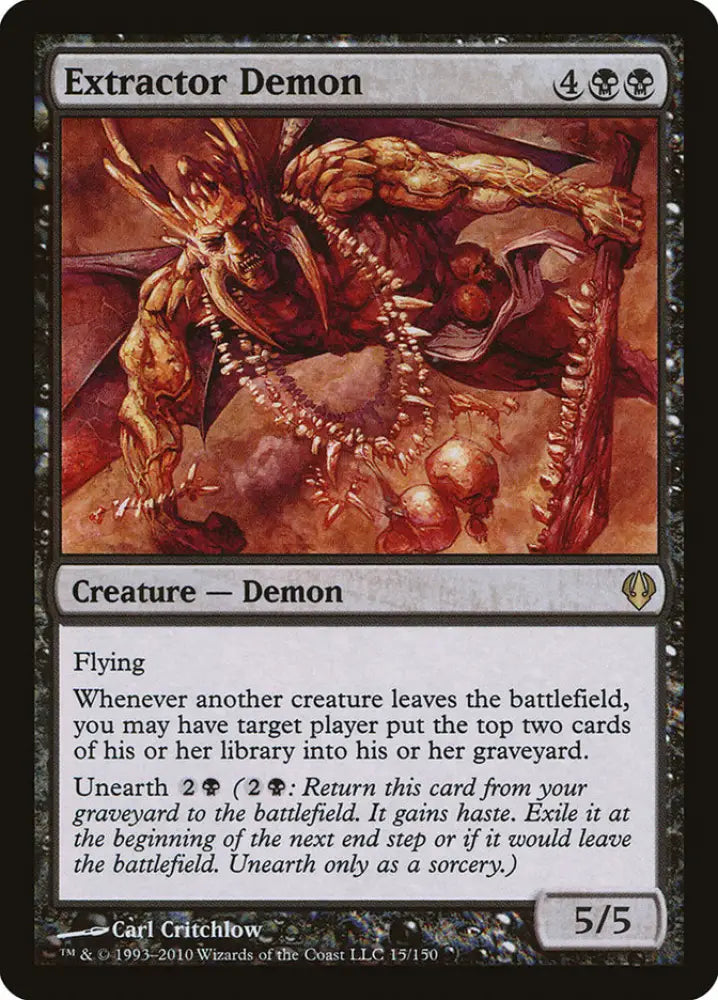 Extractor Demon [Archenemy] - MTG Single