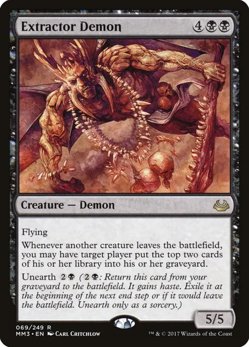 Extractor Demon [Modern Masters 2017] - MTG Single