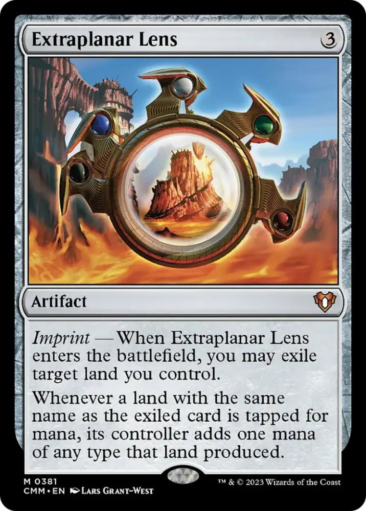 Extraplanar Lens [Commander Masters] - MTG Single