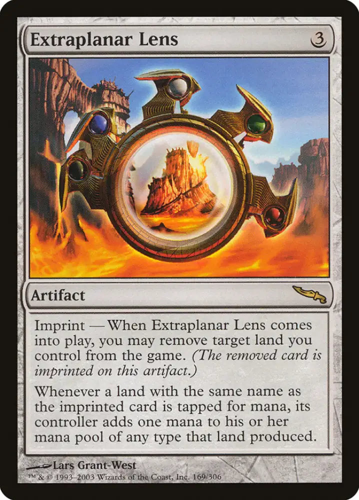 Extraplanar Lens [Mirrodin] - MTG Single
