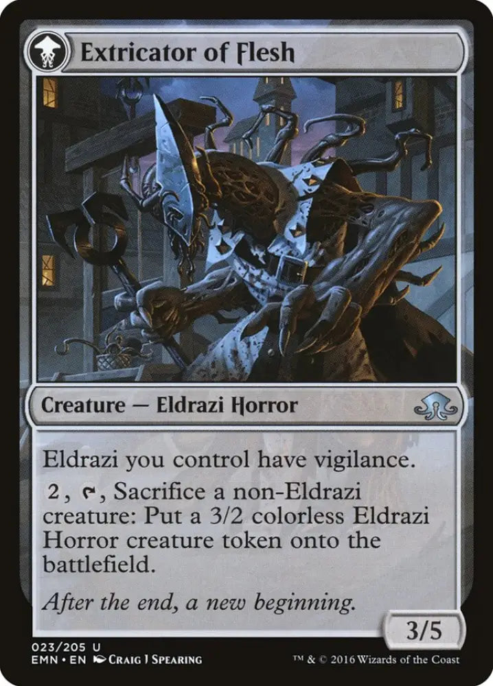 Extricator of Sin // Extricator of Flesh [Eldritch Moon] - MTG Single