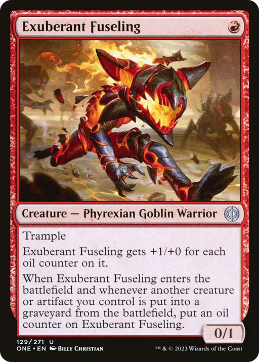 Exuberant Fuseling [Phyrexia: All Will Be One] - MTG Single