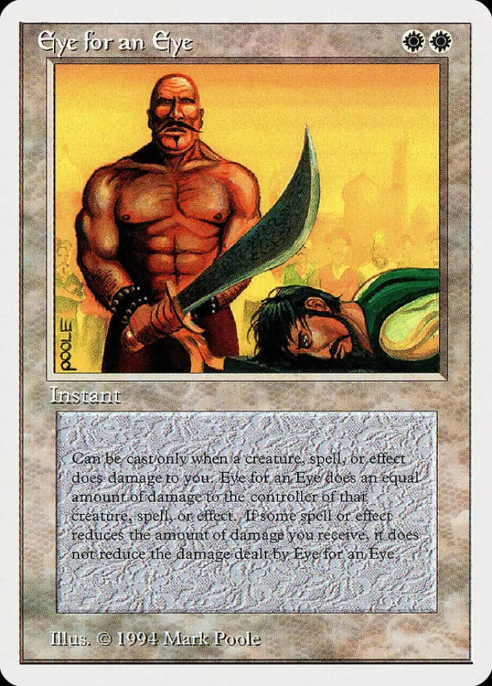 Eye for an Eye [Summer Magic / Edgar] - MTG Single