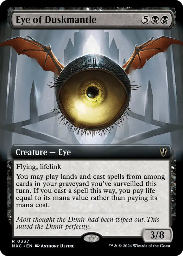 Eye of Duskmantle (Extended Art) [Murders at Karlov Manor Commander] - MTG Single