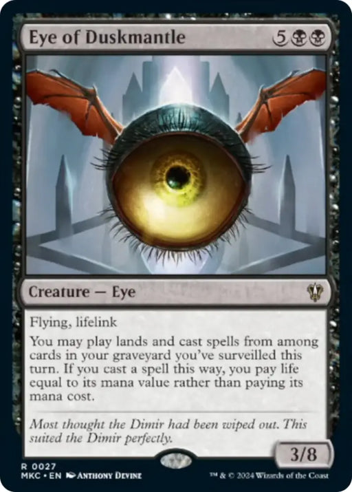 Eye of Duskmantle [Murders at Karlov Manor Commander] - MTG Single