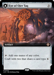Eye of Ojer Taq // Apex Observatory (Extended Art) [The Lost Caverns of Ixalan Commander] - MTG Single