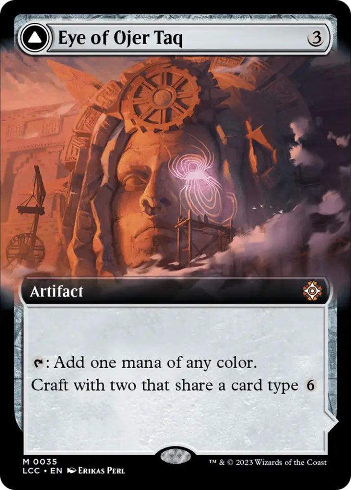 Eye of Ojer Taq // Apex Observatory (Extended Art) [The Lost Caverns of Ixalan Commander] - MTG Single