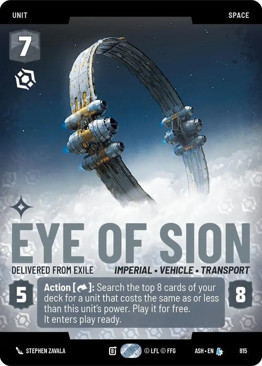 Eye of Sion - Delivered from Exile (Prestige) (815) [Ashes of the Empire]